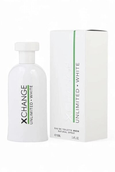 عطر اكسشينج انليميتد وايت للرجال من كارين لو
Xchange Unlimited White Eau de Toilette for Men Karen Low