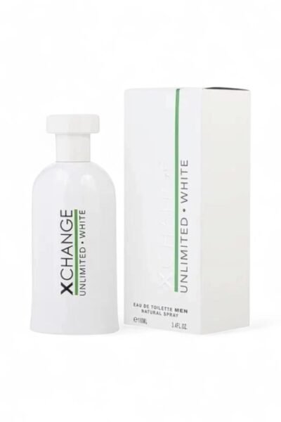 عطر اكسشينج انليميتد وايت للرجال من كارين لو
Xchange Unlimited White Eau de Toilette for Men Karen Low