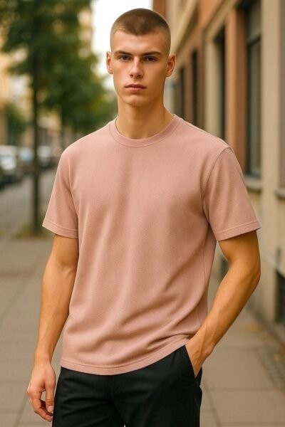 بلوزة شبابي سادة مبزر