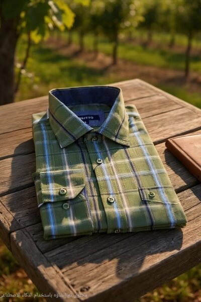 قميص رسمي كارو كم