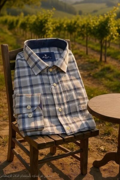 قميص رسمي كارو كم