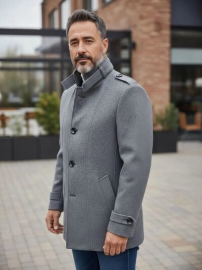 ⁦جاكيت جوخ شبابي نصف كاب⁩ - الصورة ⁦2⁩