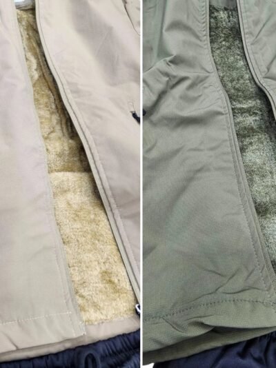 ⁦بجامة مبطن فرو جاكيت وتربروف وبنطلون جنكل فاخرة⁩ - الصورة ⁦6⁩
